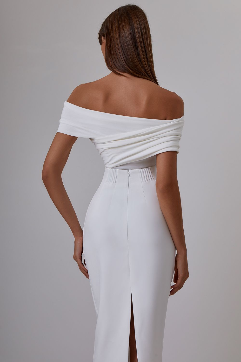 Draped bodysuit