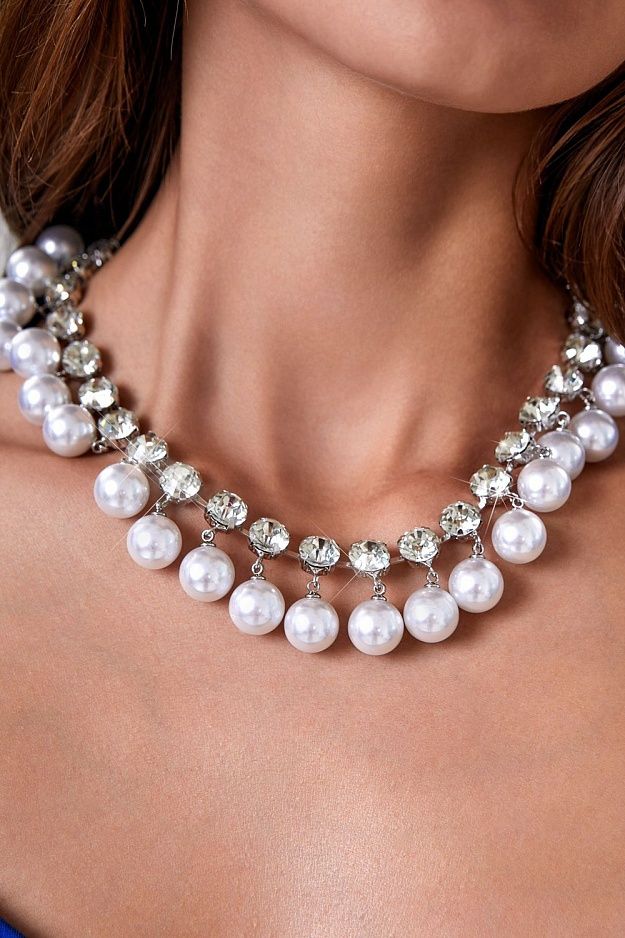 Pearl Paparazzi Choker Pearl Paparazzi Necklace Prized Pearls Pink