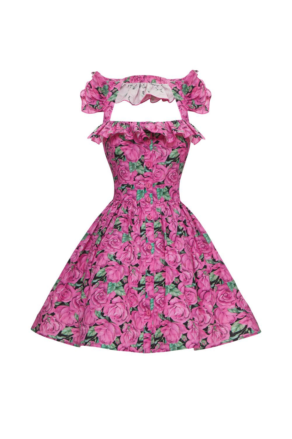 Sundress with Flounces