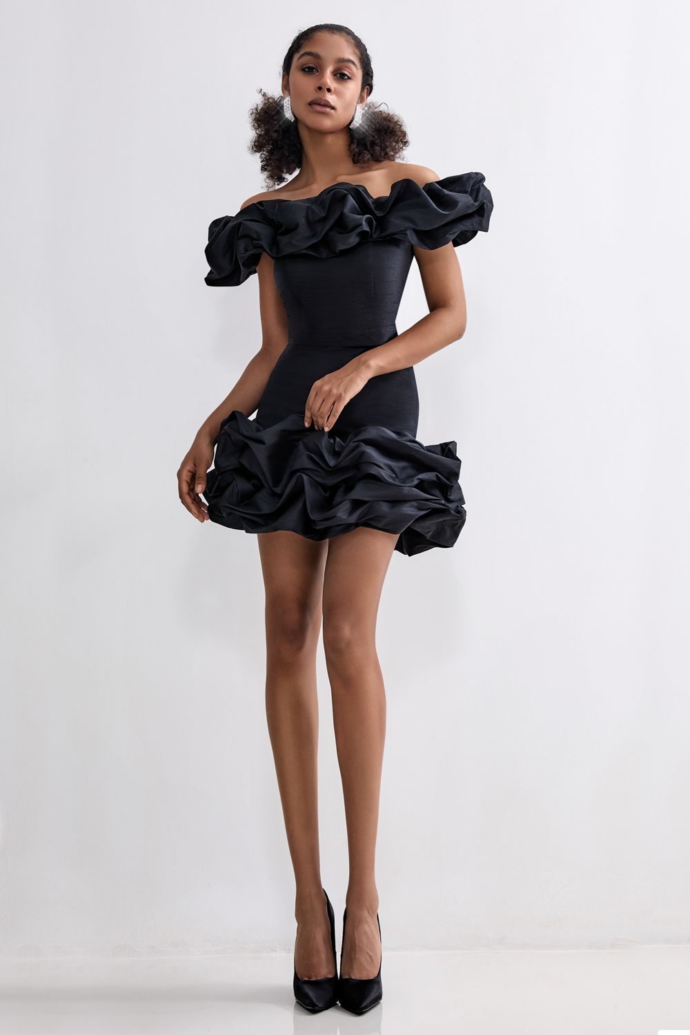 Off-Shoulder Ruffle Top