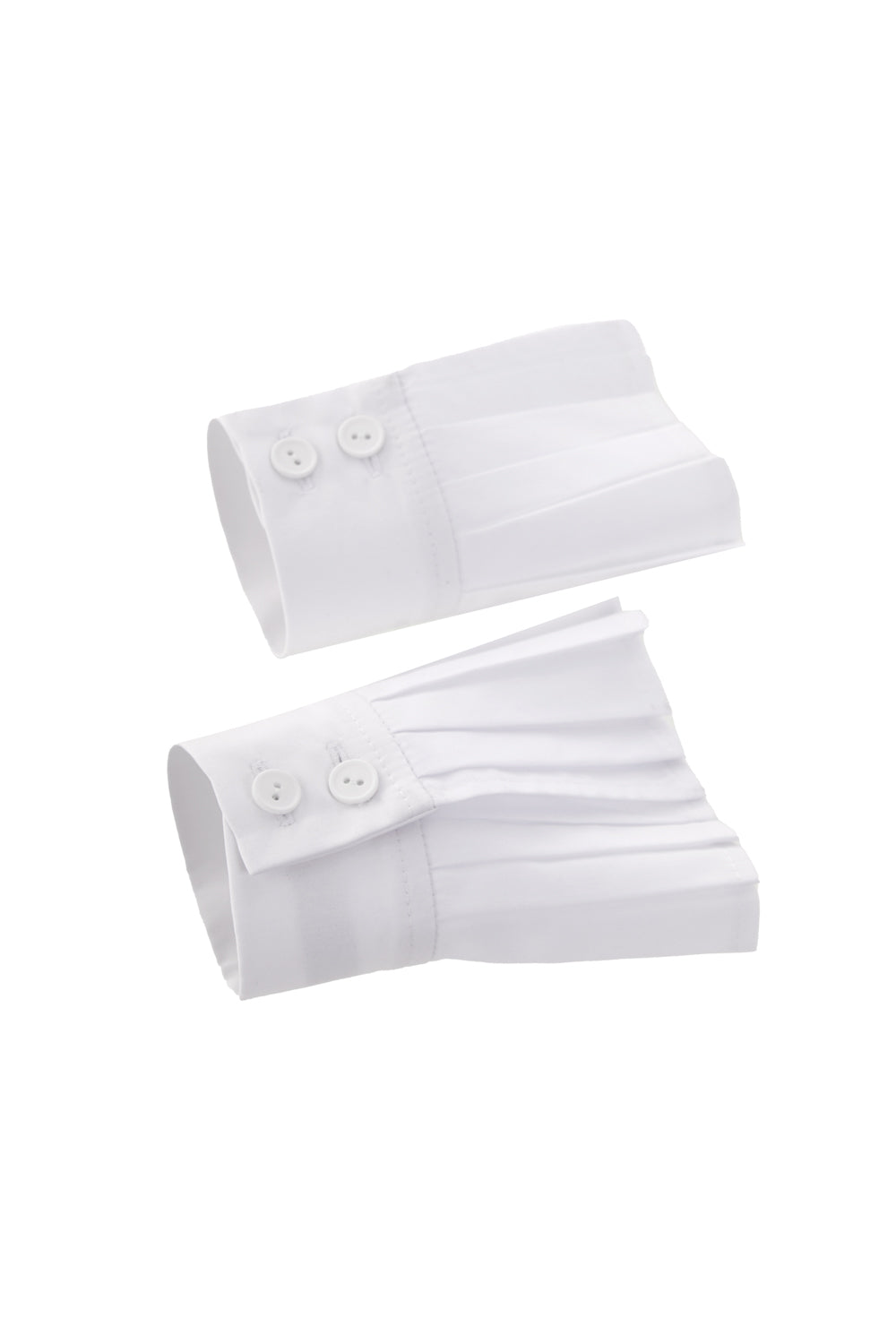 Pleated Statement Cuffs
