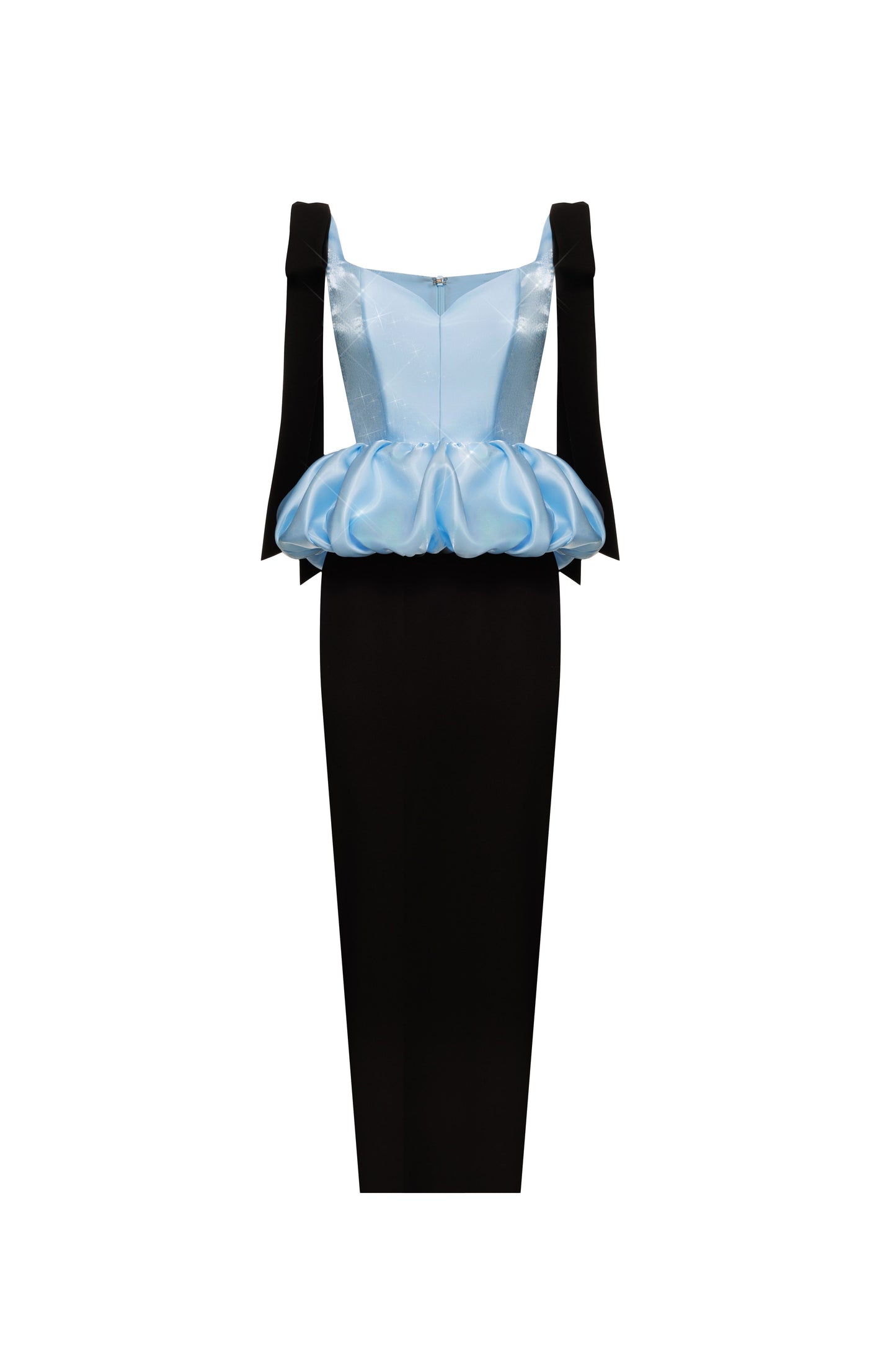 Sculpted Peplum Dress