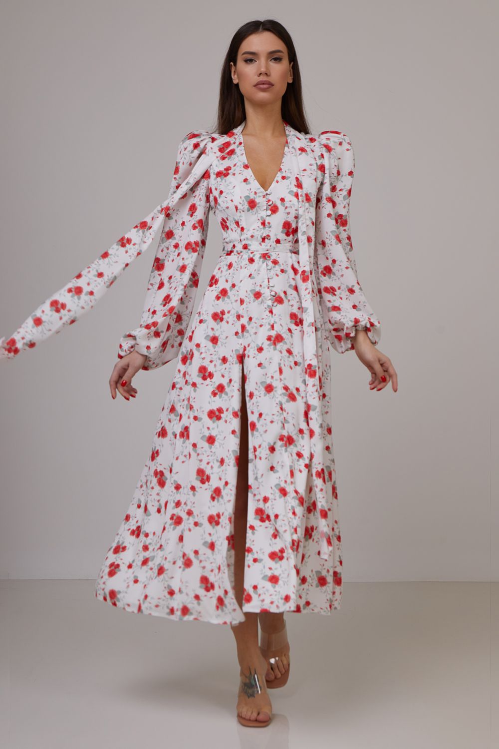 Floral Tie Dress
