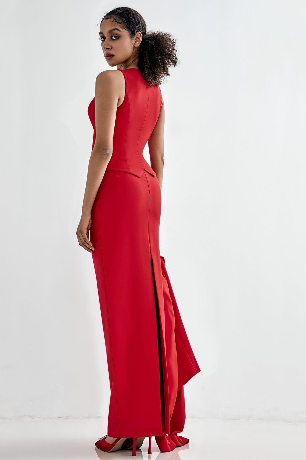 Maxi pencil skirt