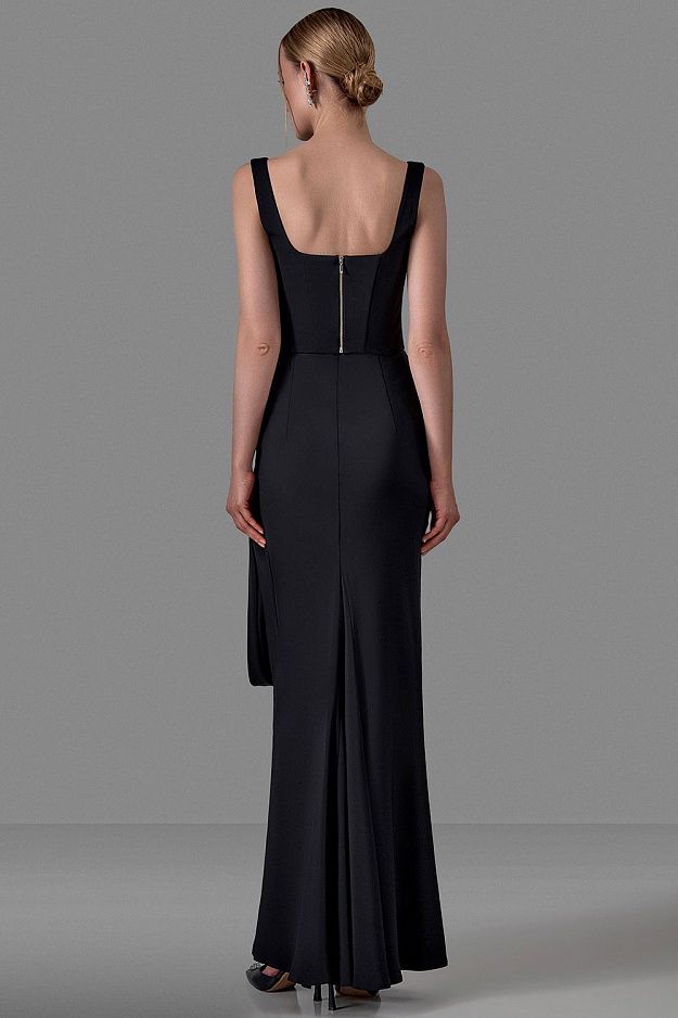 Asymmetric Maxi Skirt