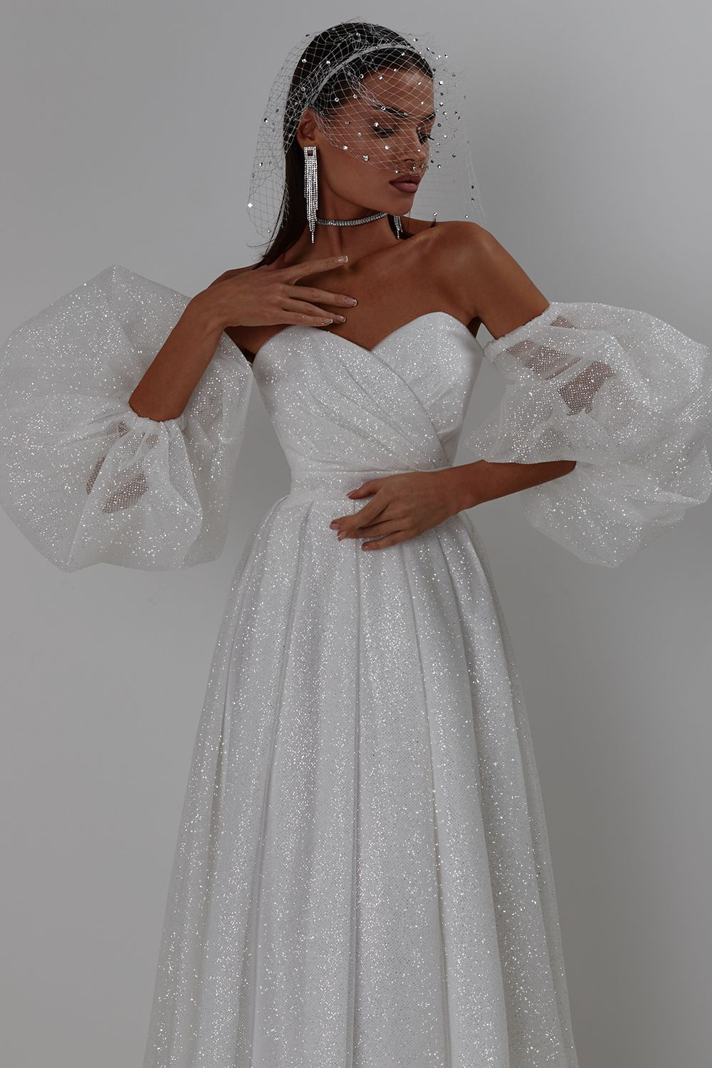 Stardust puff dress