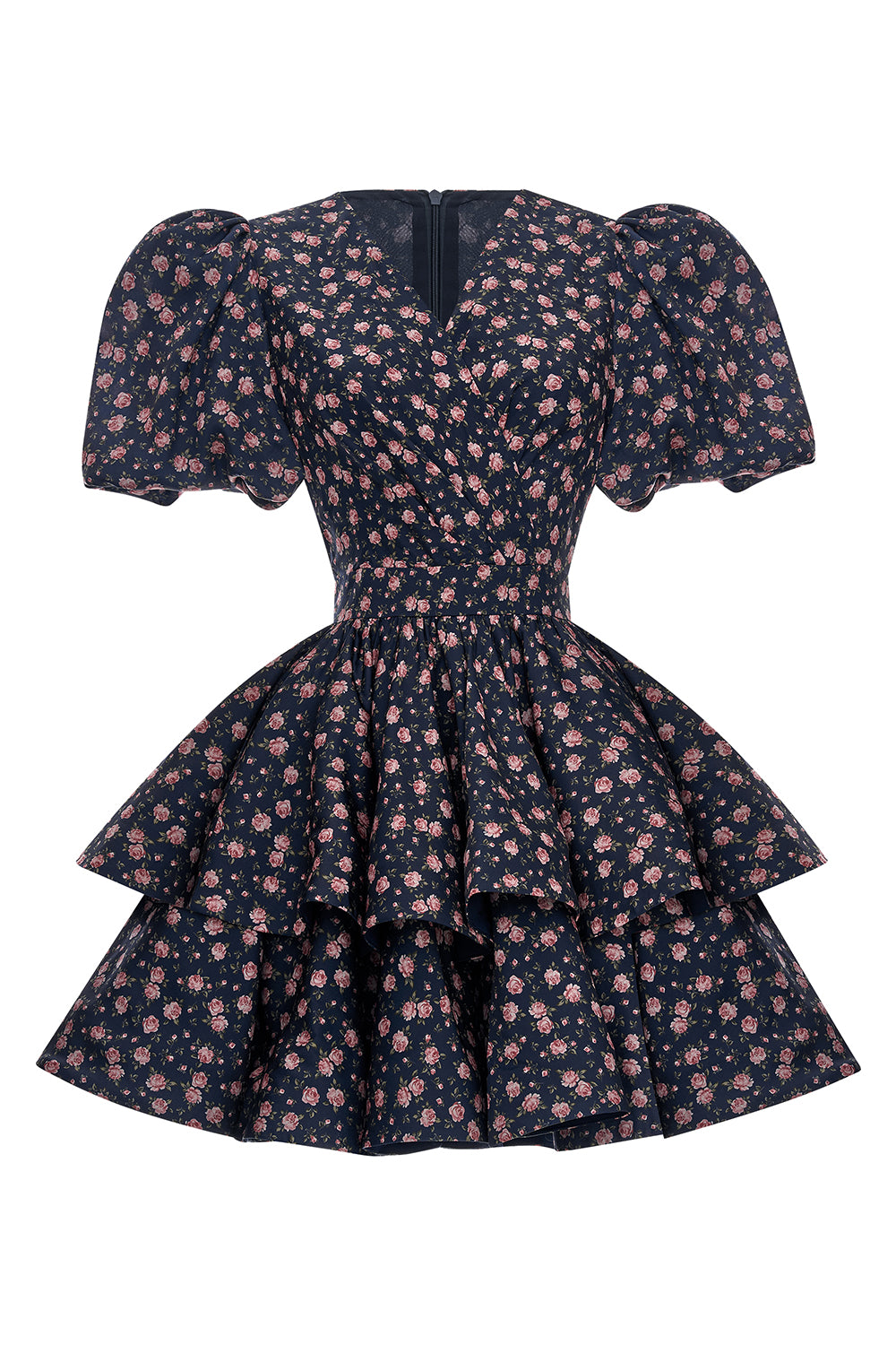 Voluminous Ruffle Dress