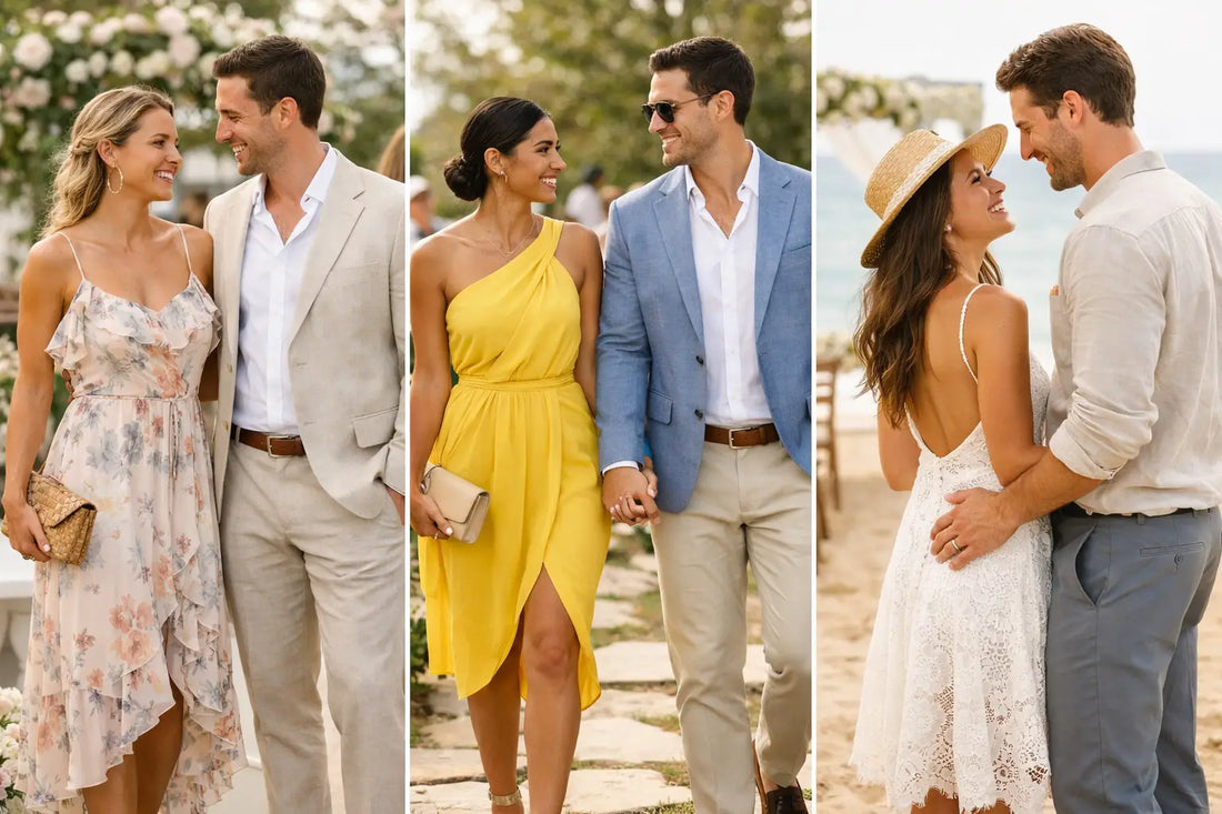 10 Summer Wedding Outfit Examples to Wear Now