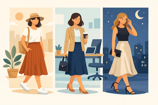 How to Style a Midi Skirt for Every Day