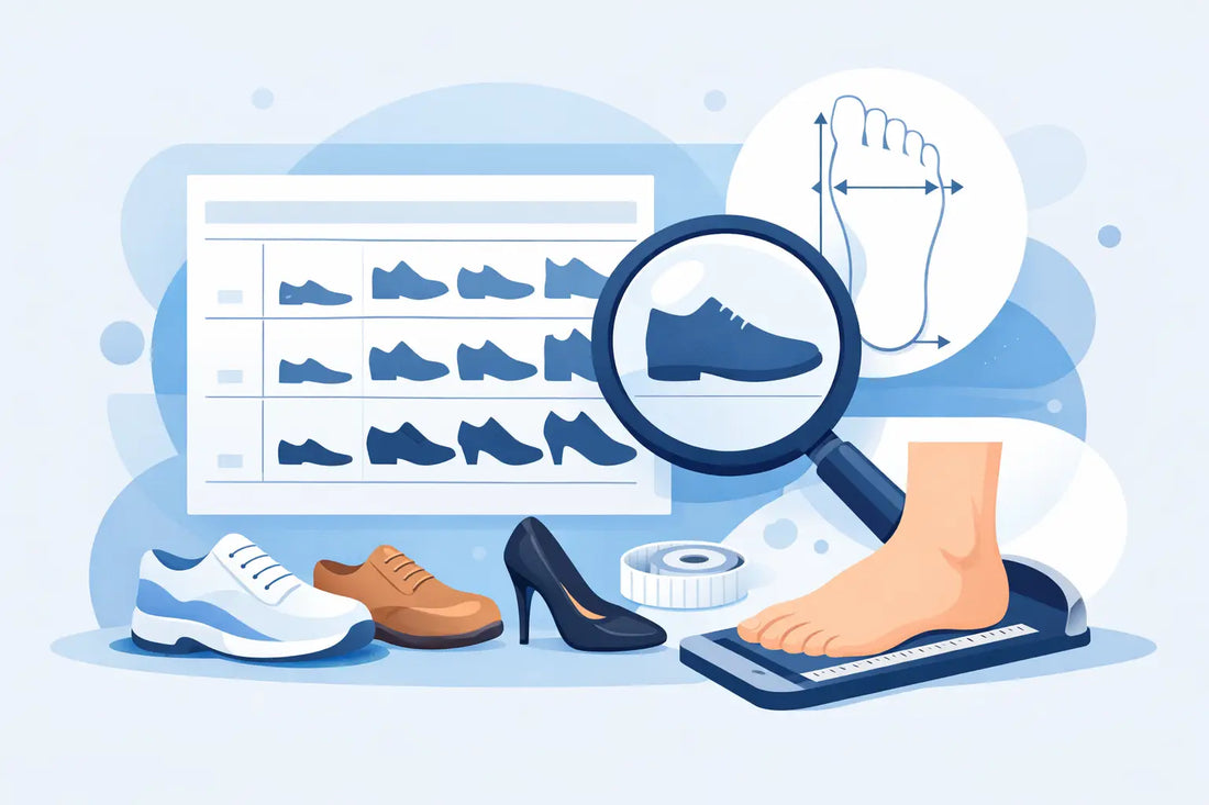 Shoe Sizing Chart: Find Your Best Fit