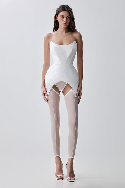 Leggings with Stocking Effect