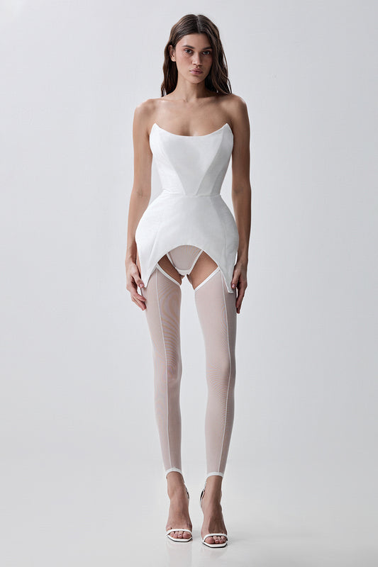 Leggings with Stocking Effect