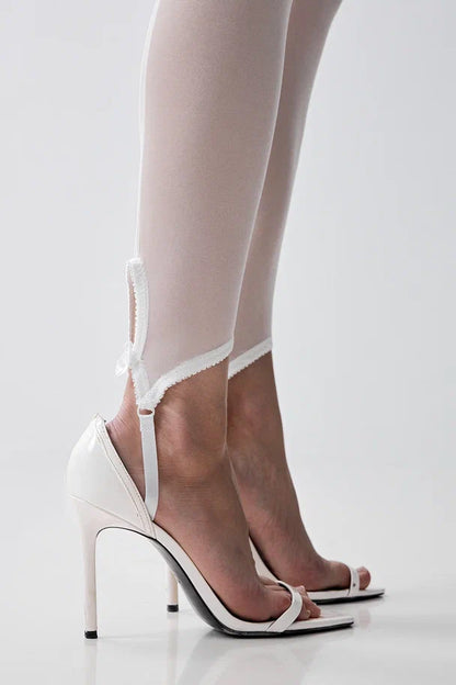 Leggings with Stocking Effect