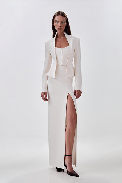 Fitted Peplum Blazer