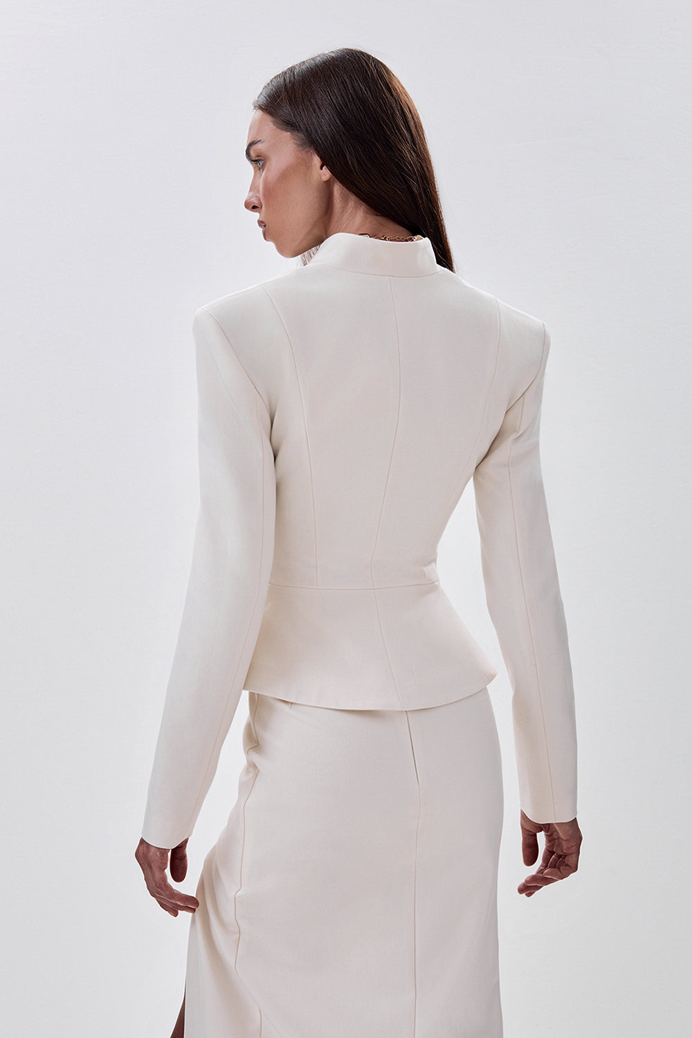 Fitted Peplum Blazer