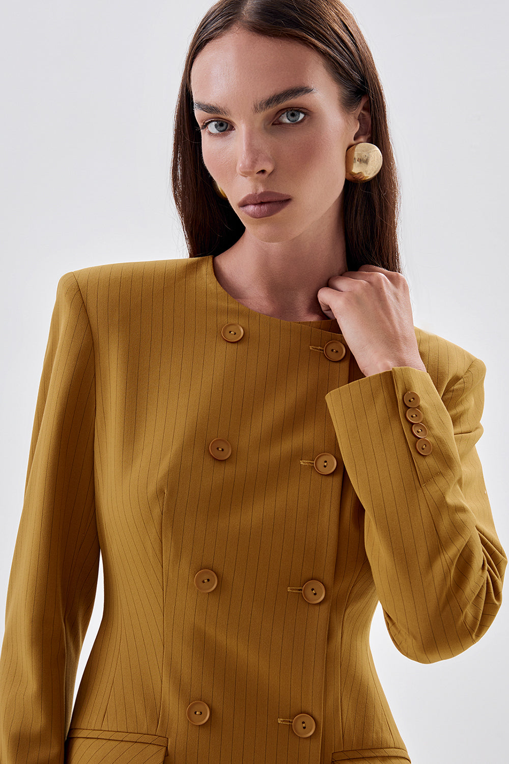 Fitted Blazer Dress