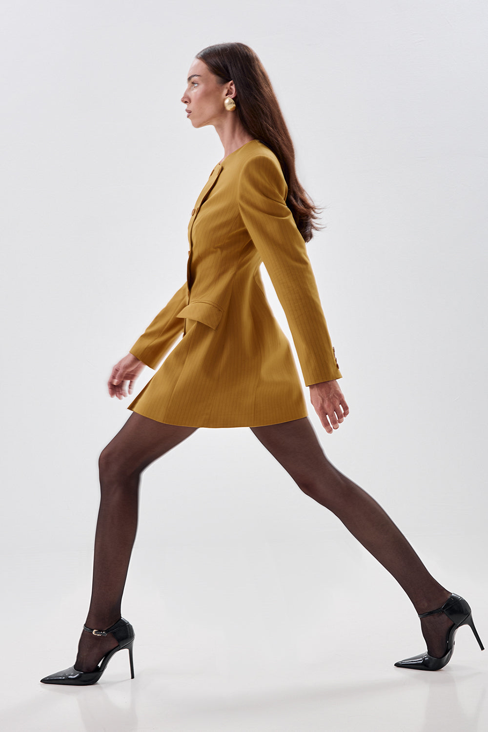 Fitted Blazer Dress