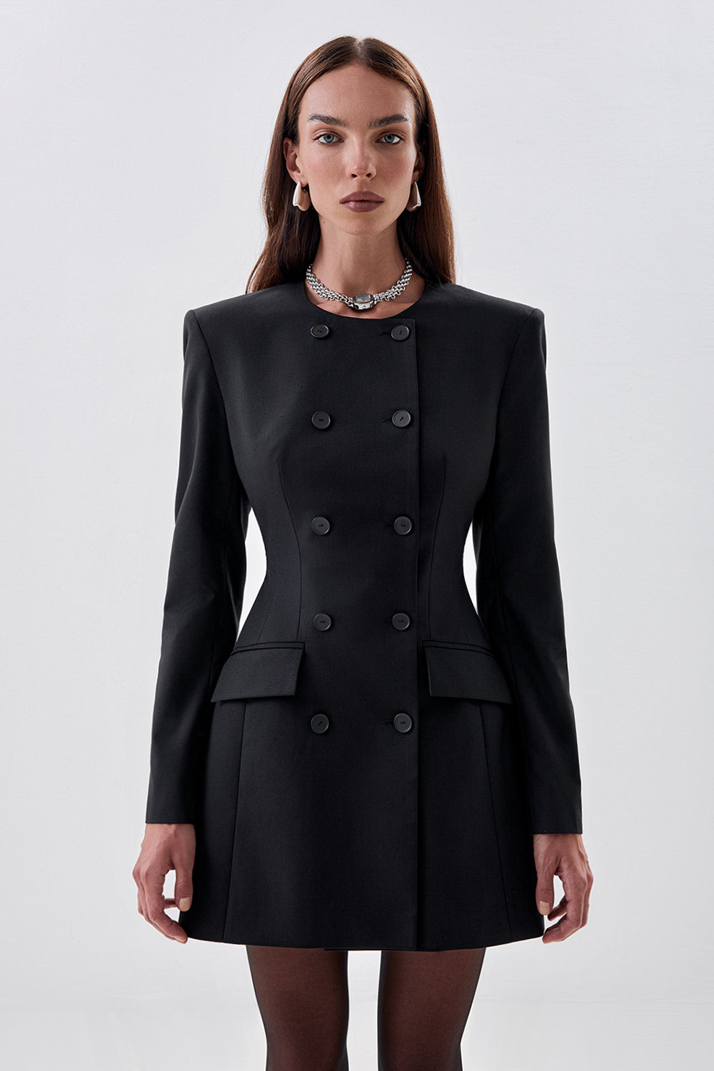 Fitted Blazer Dress