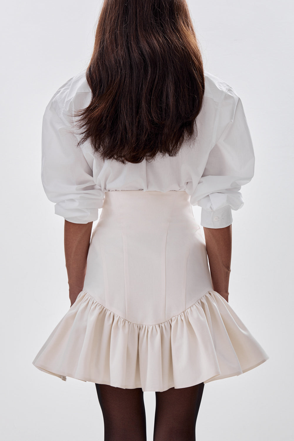 Ruffled Mini Skirt