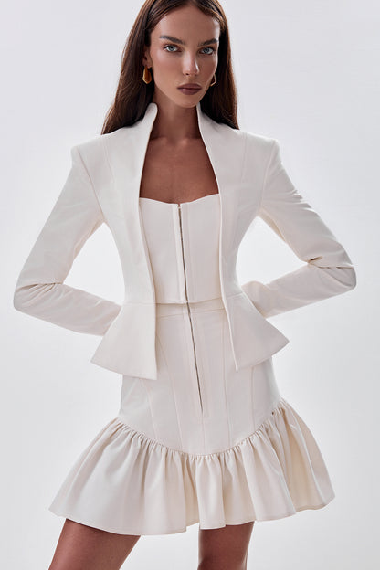 Fitted Peplum Blazer