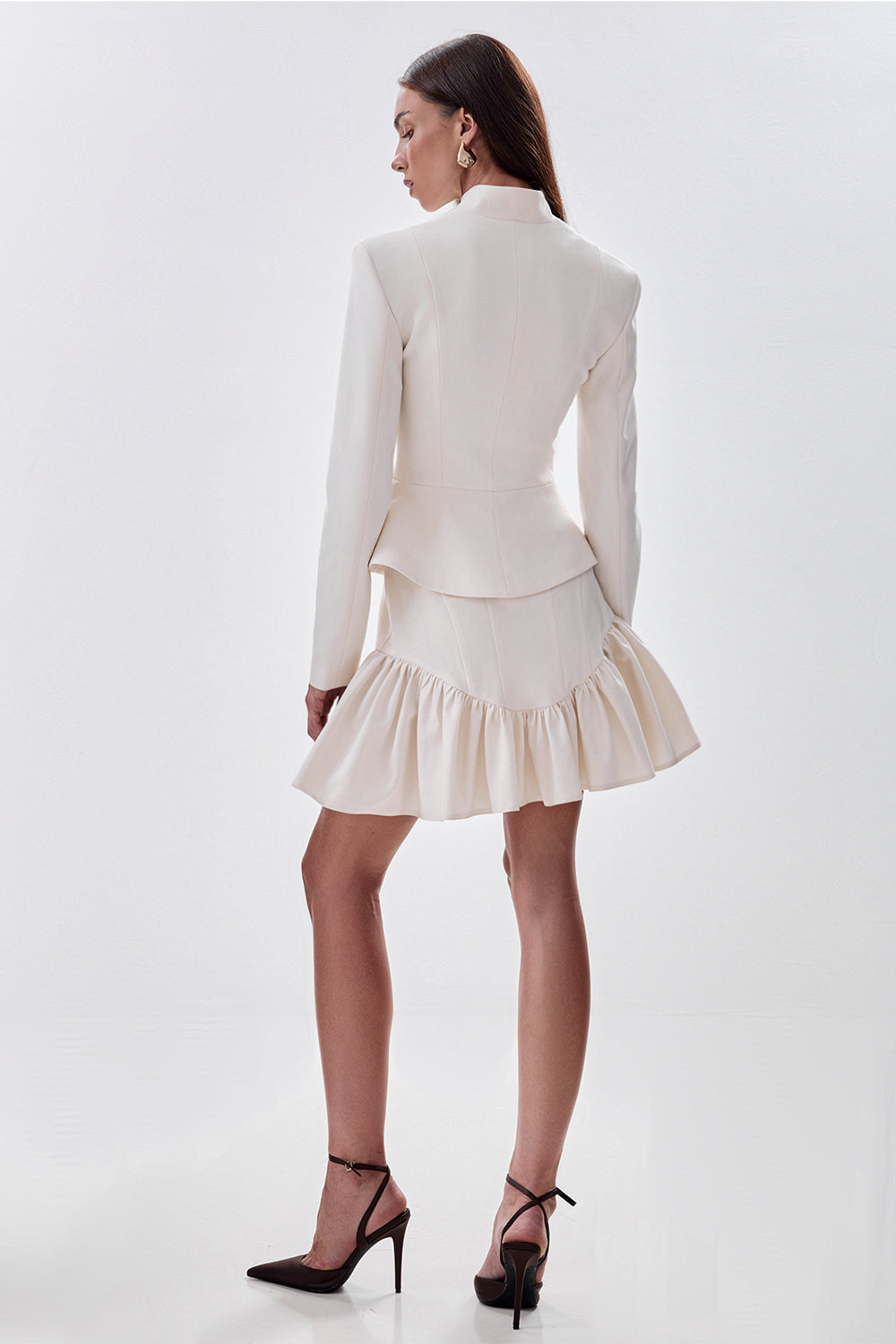 Fitted Peplum Blazer