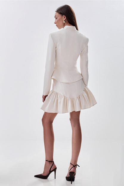 Fitted Peplum Blazer