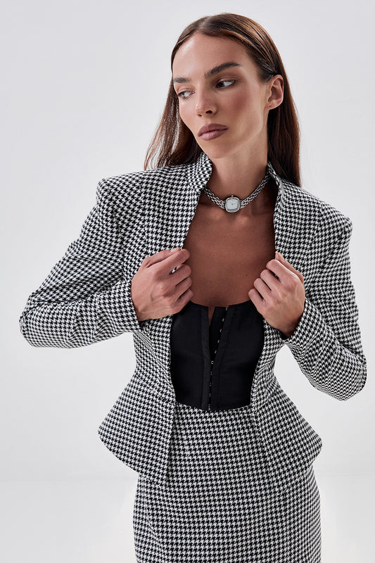 Fitted Peplum Blazer