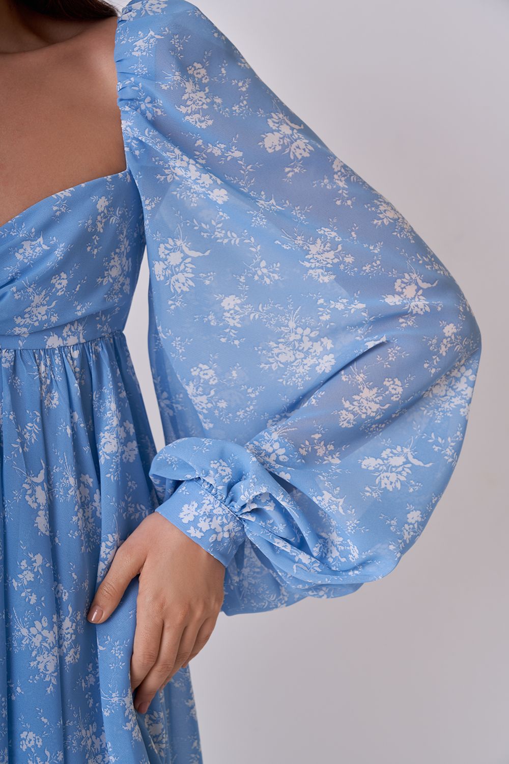 Babydoll chiffon dress