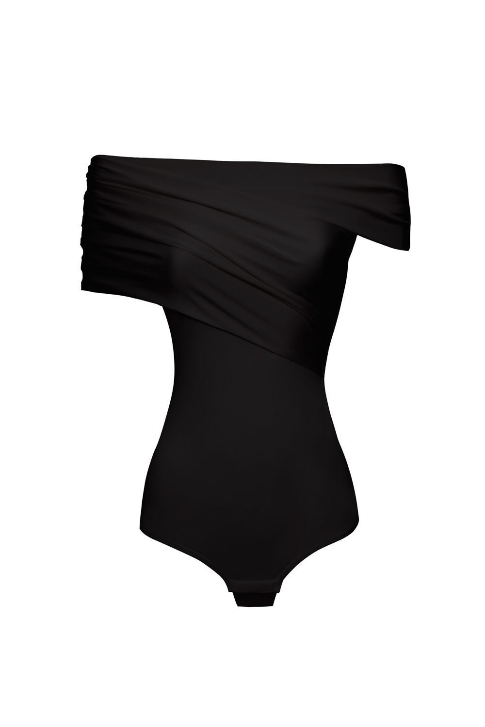 Draped bodysuit