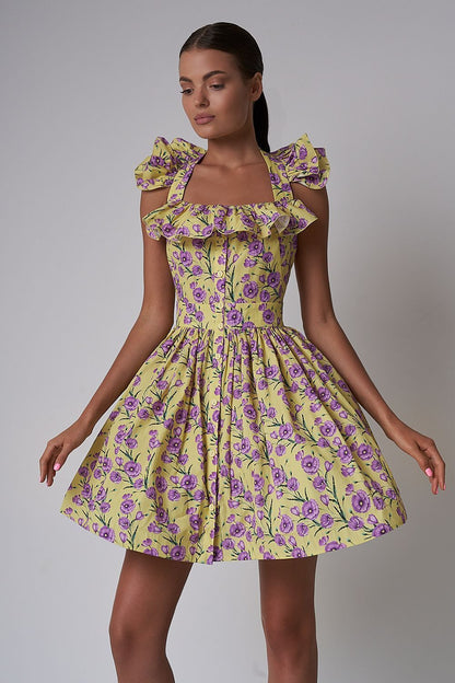 Sundress with Flounces