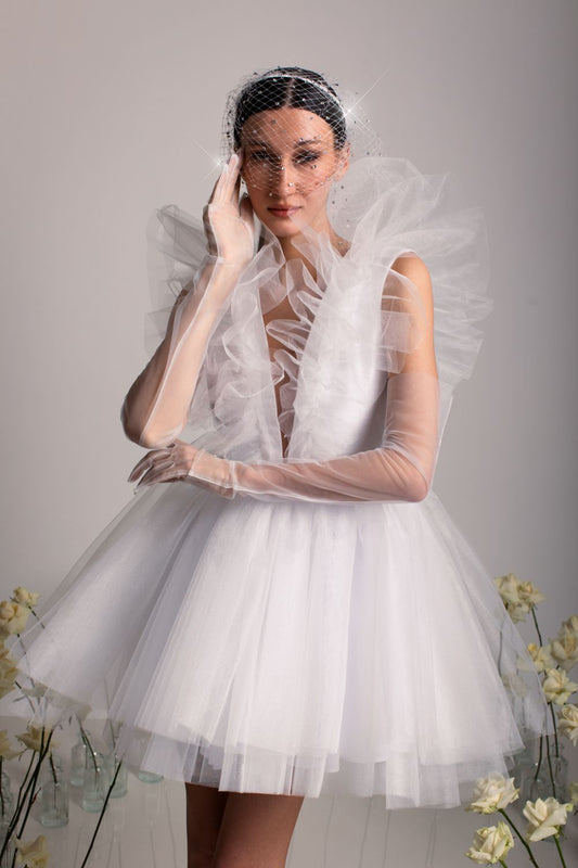 Tulle Gloves