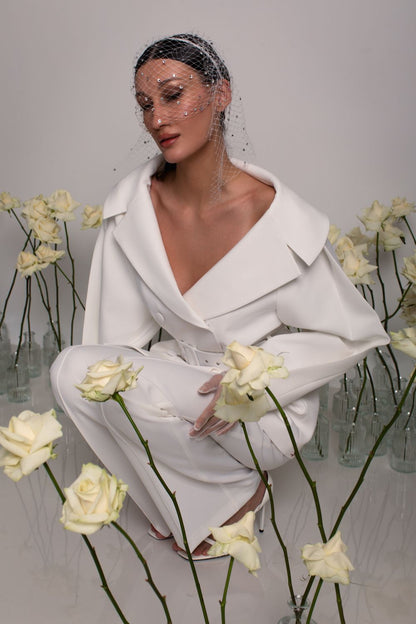 Off shoulder jacket