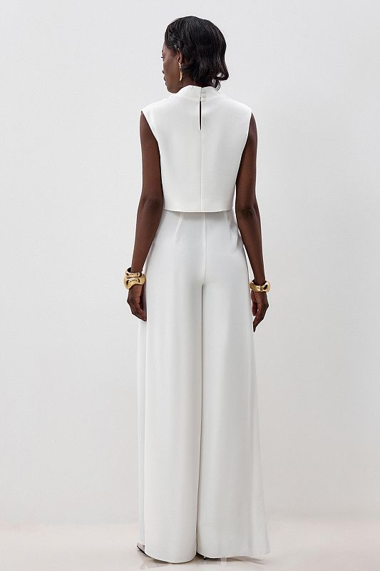 Pants with slits