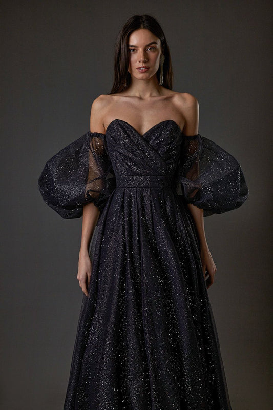 Stardust puff dress