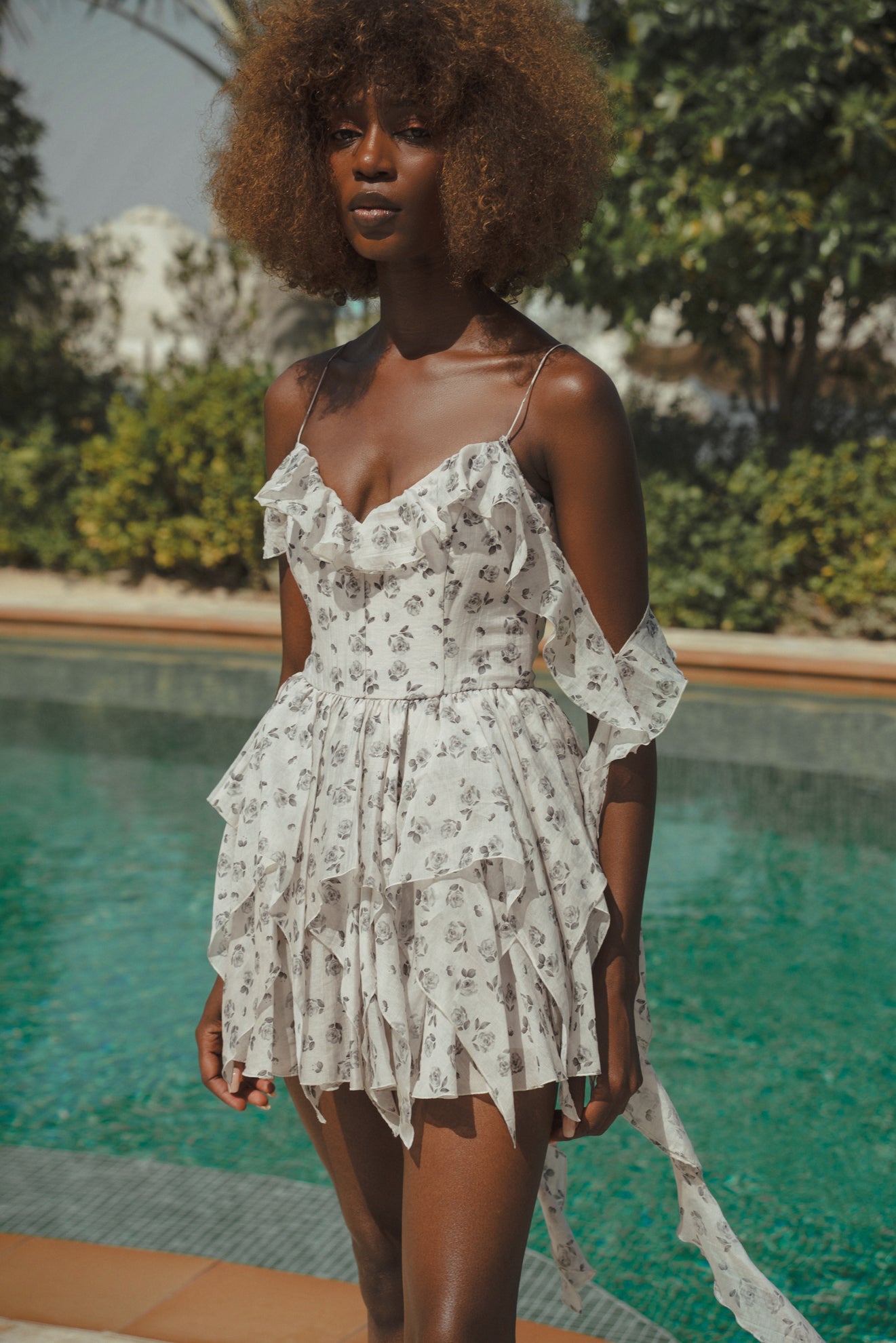 Off-Shoulder Mini Dress