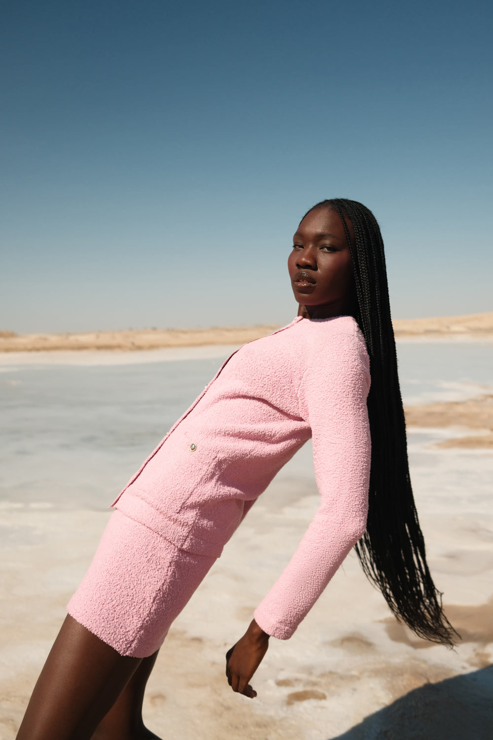 Knitwear suit