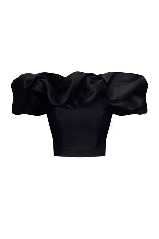 Off-Shoulder Ruffle Top
