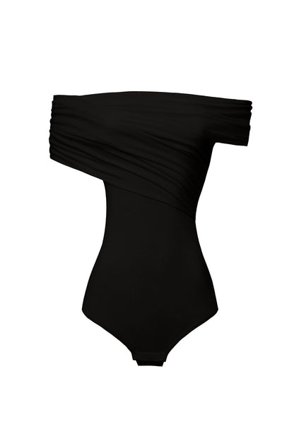 Draped bodysuit
