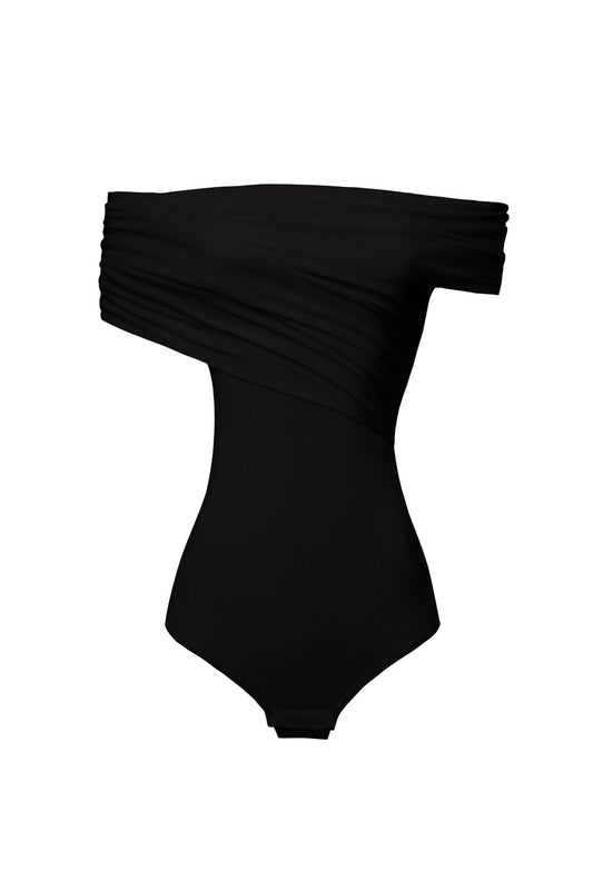Draped bodysuit