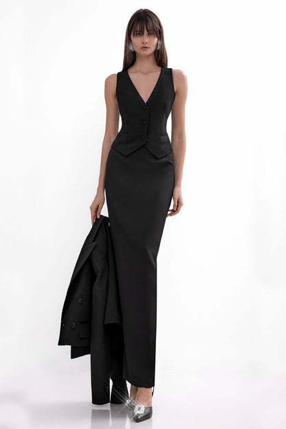 Maxi pencil skirt