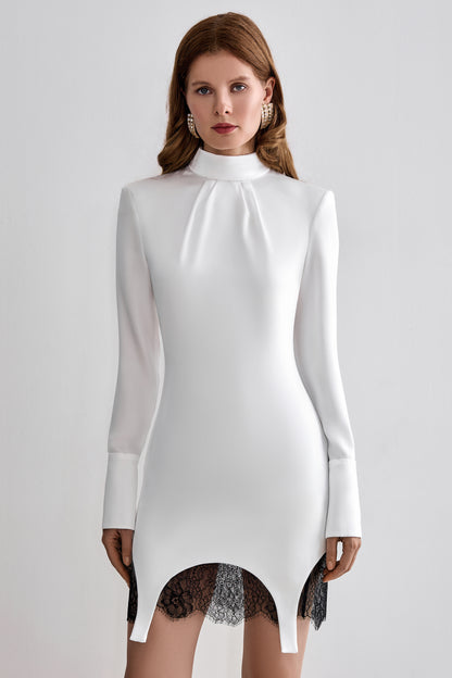 Hourglass Satin Dress