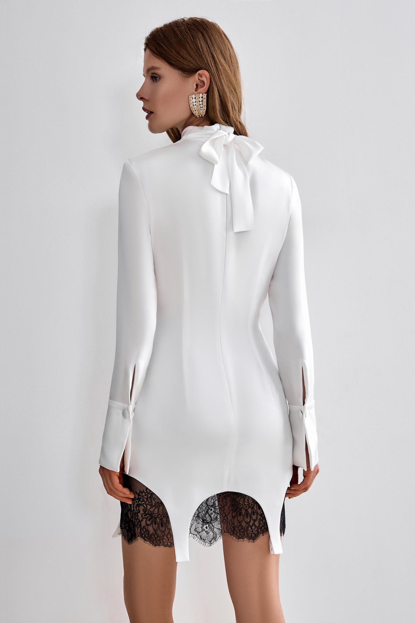 Hourglass Satin Dress