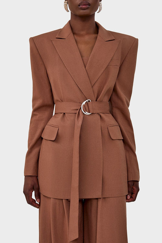 Belted jacket