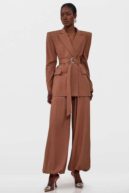 Belted jacket