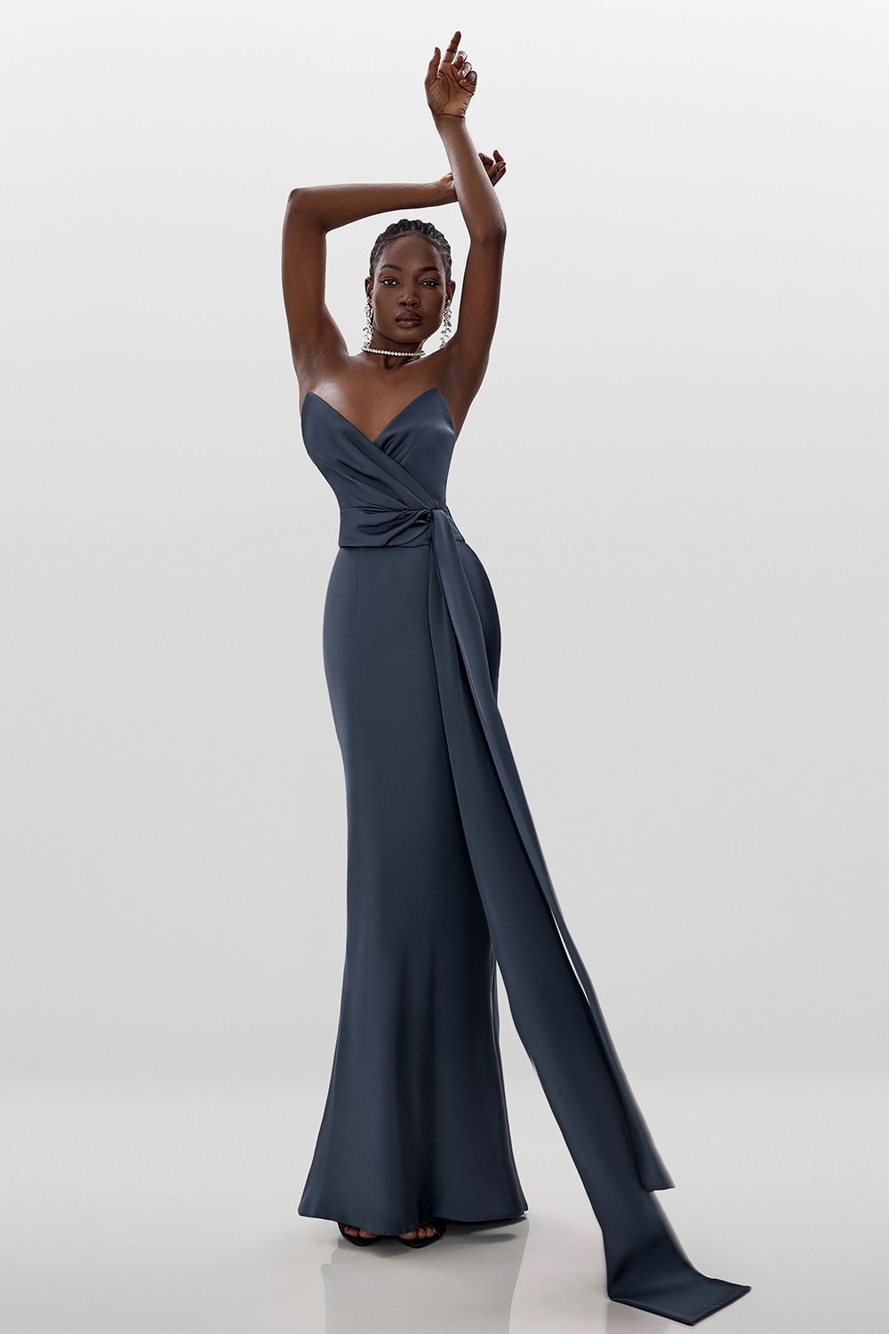 Draped Corset Top