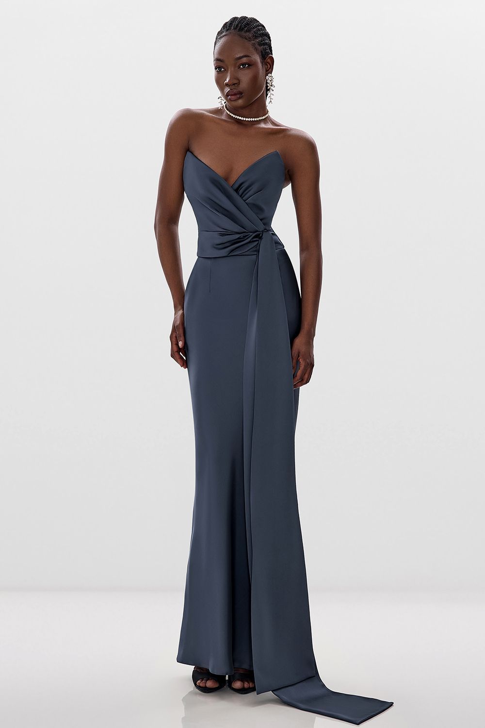 Draped Corset Top