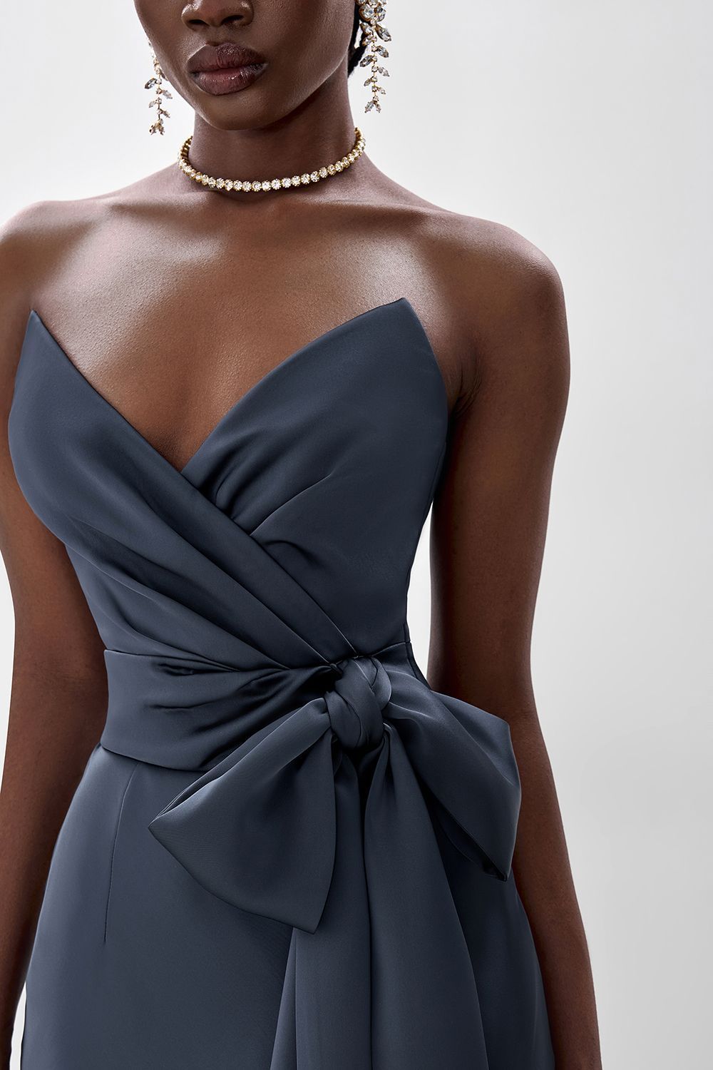 Draped Corset Top