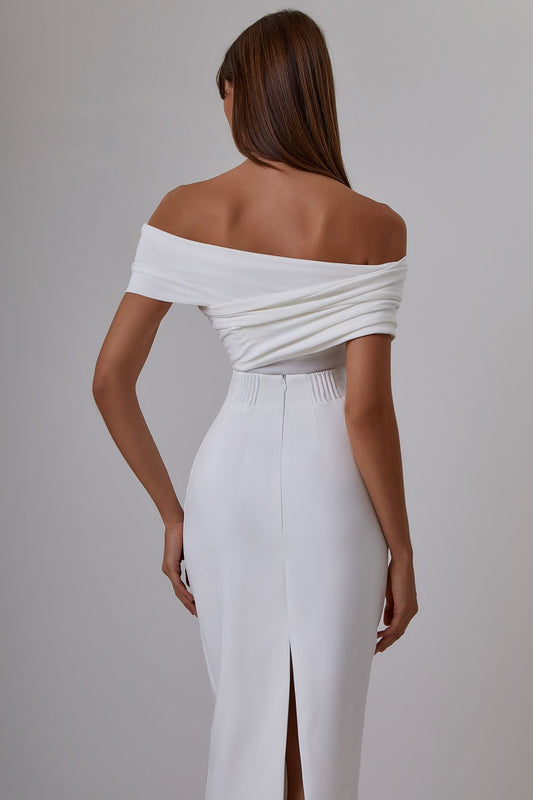 Draped bodysuit