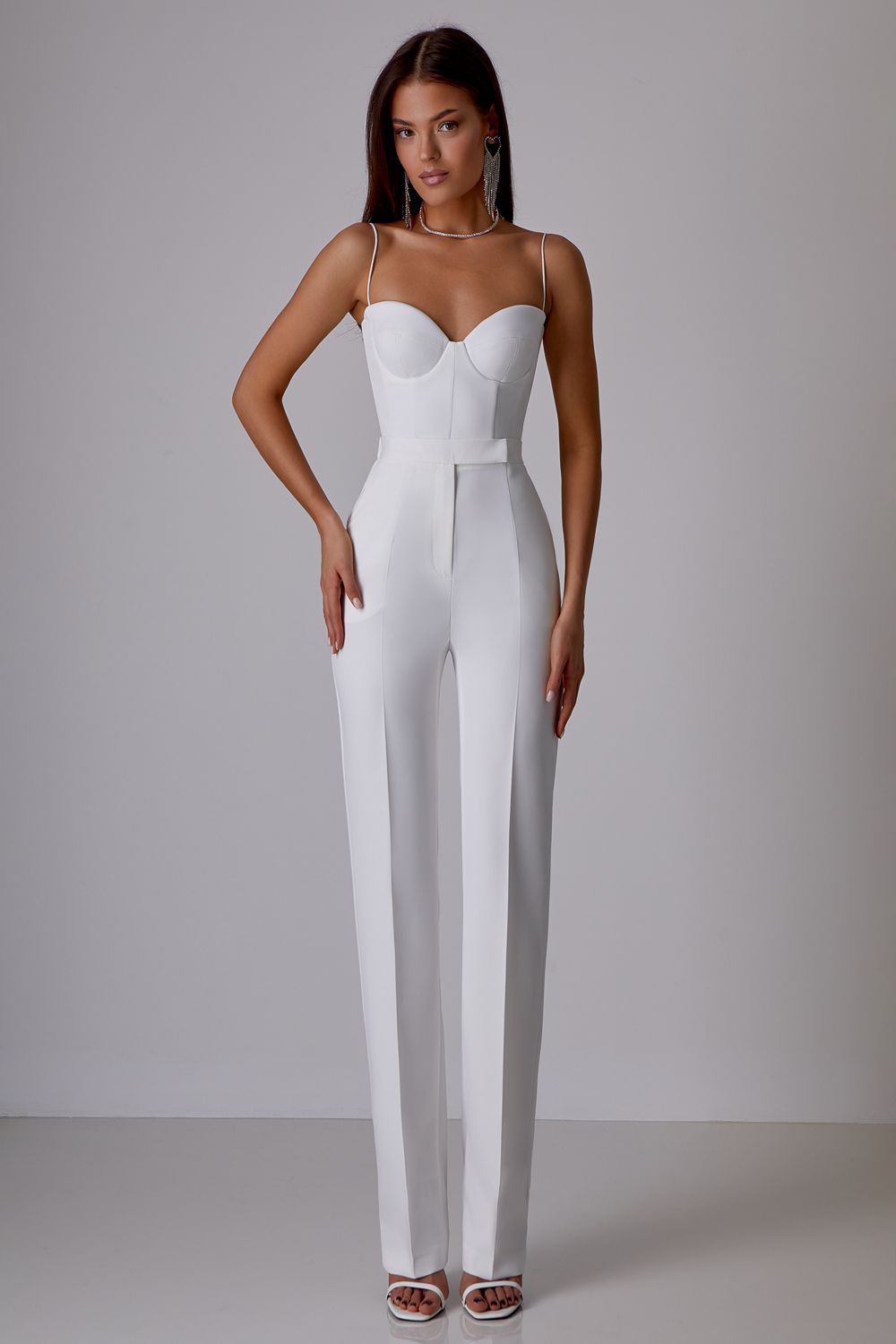 Corset Top with Thin Straps