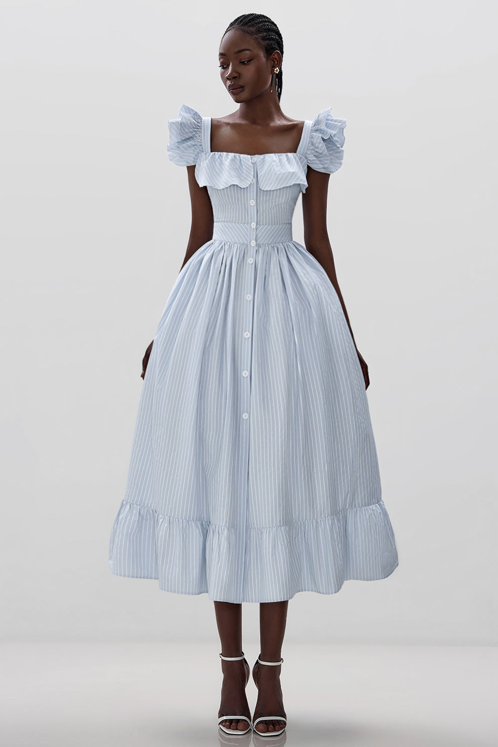 Ruffled Off-Shoulder Sundress
